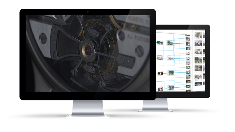 screen Horlogerie & vidéo interactive