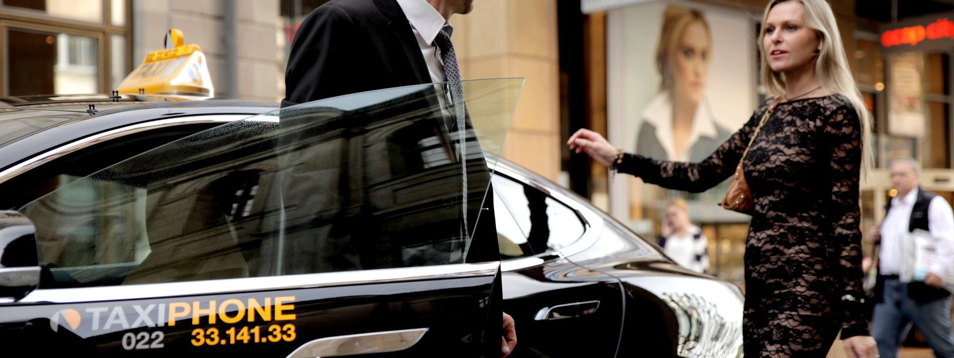 Animations écrans interactifs - Taxiphone